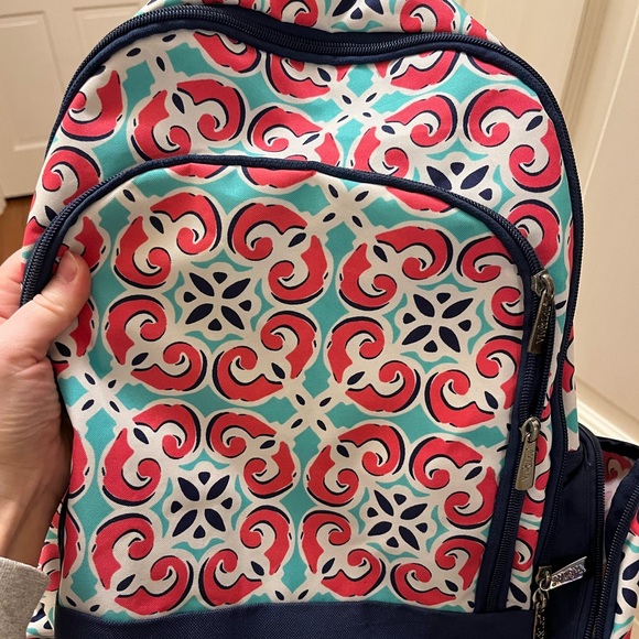 Colorful Patterned Kids Backpack - Picture 2 of 4